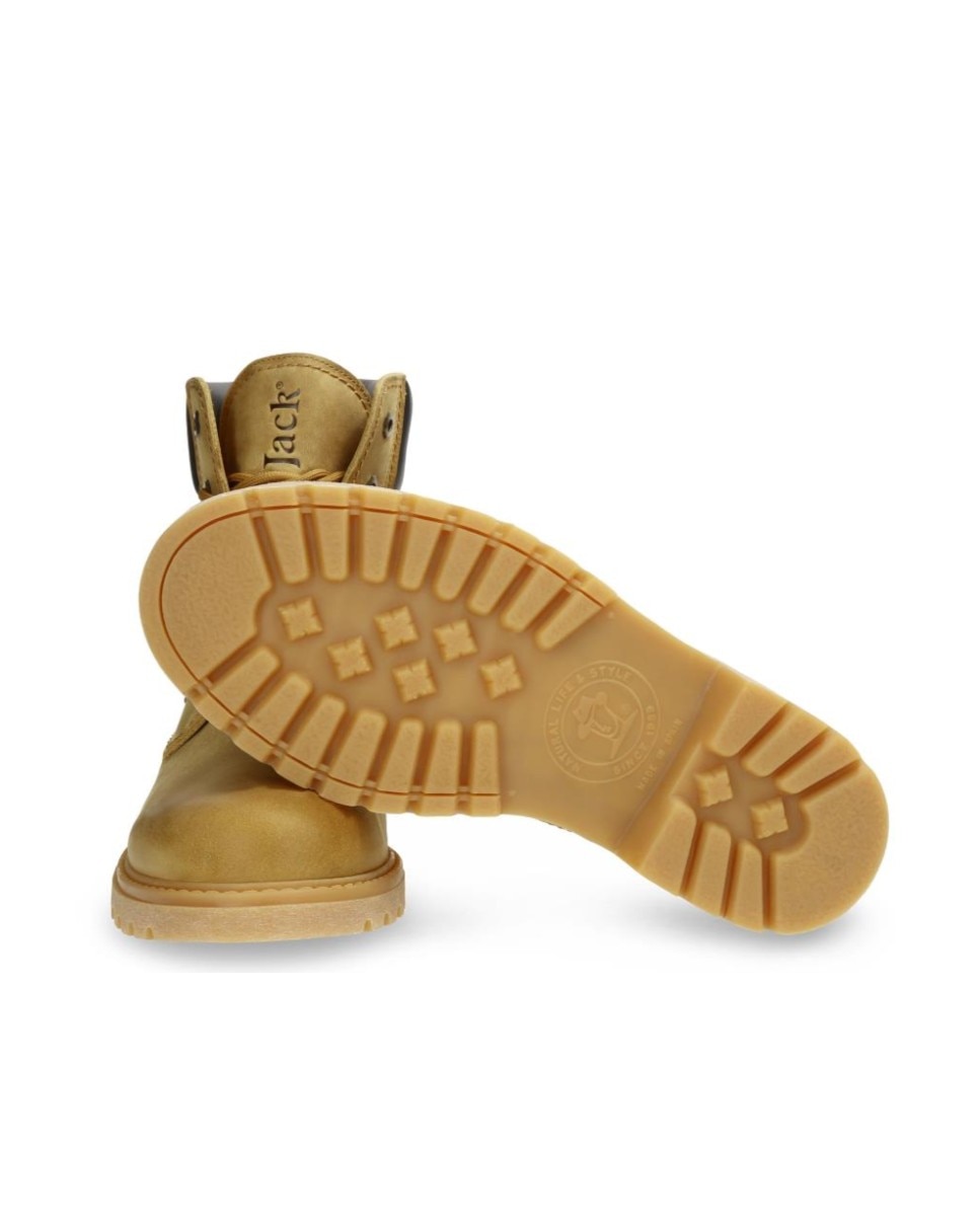 Imagen 4 de Bota de cordones en piel con forro de goretex - Panama Jack - Camel Camel