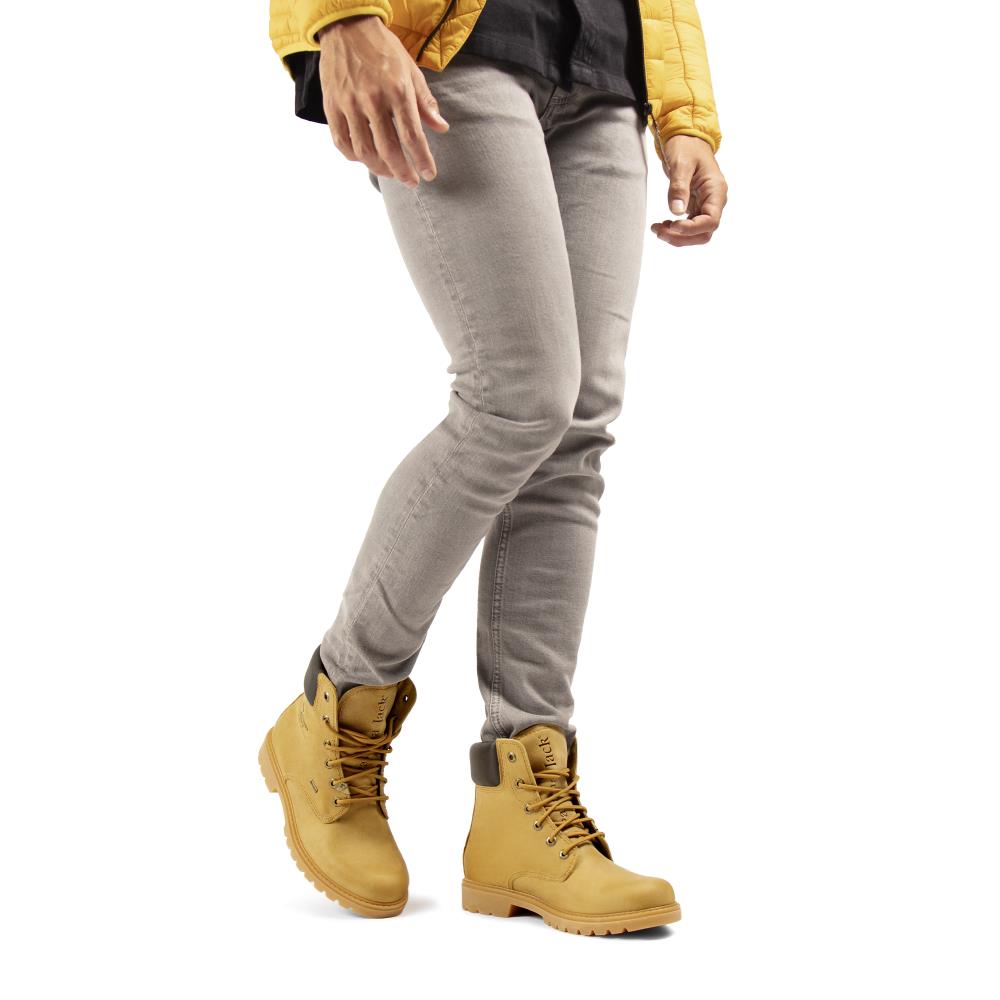 Imagen 2 de Bota de cordones en piel con forro de goretex - Panama Jack - Camel Camel