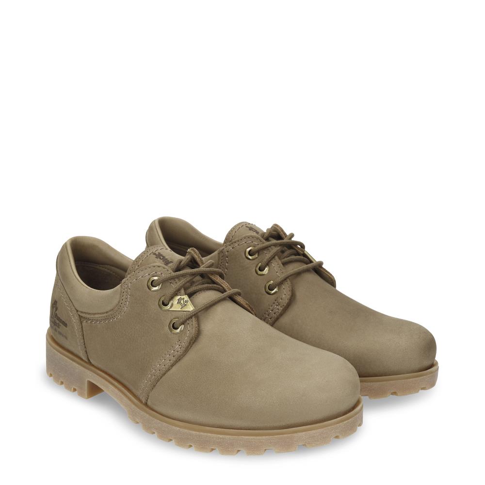 Zapatos de cordones en piel con forro de piel - Panama Jack - Piedra Piedra-5