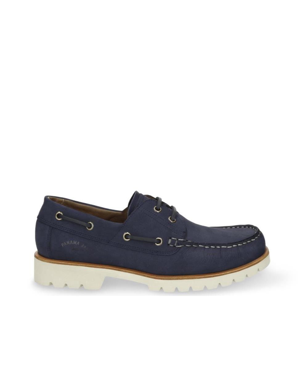 Panama Jack - Bluchers de mujer en piel con forro de piel.