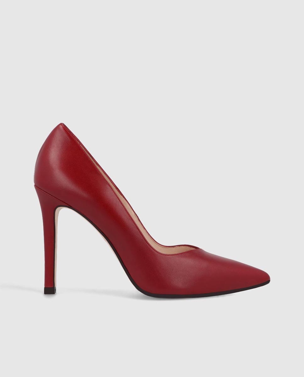 Lodi - Zapatos de salón de mujer lisos en piel.