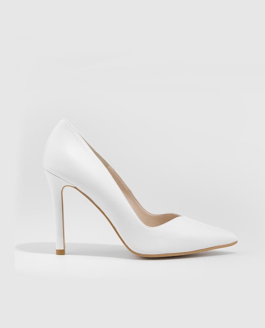 Imagen 0 de Zapatos de salón de mujer con tacón en piel