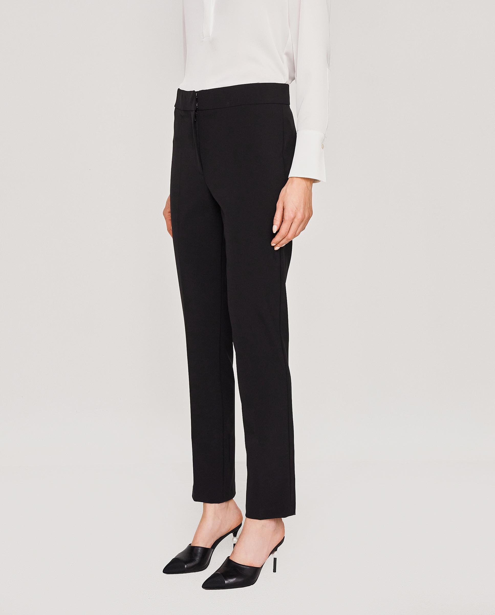 Mirto - Pantalón recto de mujer tipo leggins con cierre oculto.