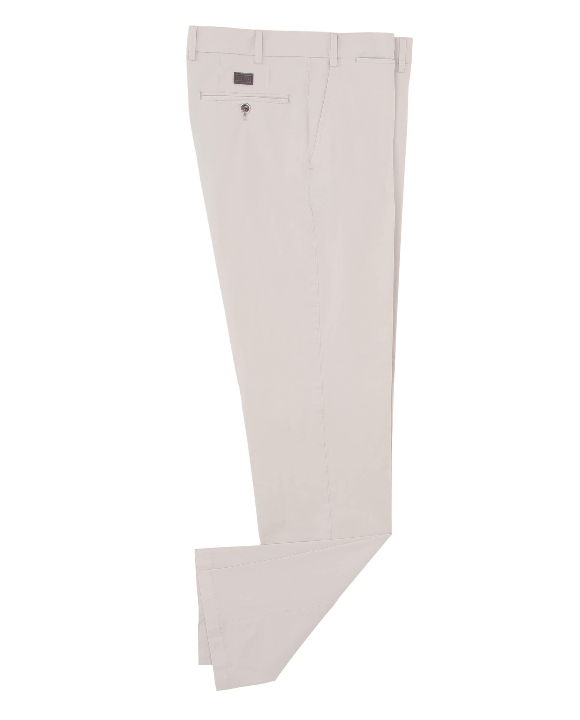 Pantalón de hombre casual y regular fit de algodón - Mirto - Natural Natural-4