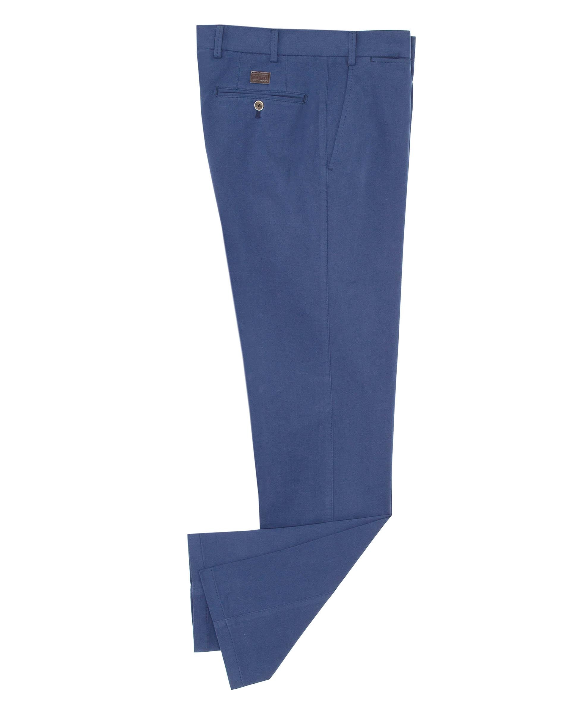 Pantalón de hombre casual y regular fit de algodón - Mirto - Azul marino Azul marino-4