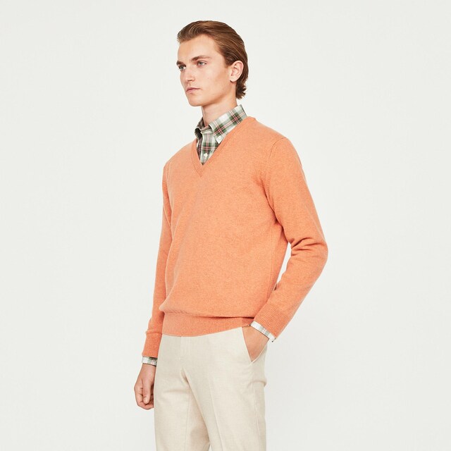 Imagen 0 de Jersey de punto de caza de hombre lambswool Mirto