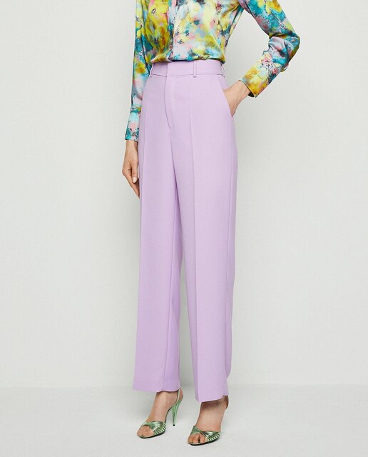 Pantalón de mujer rectos y lisos