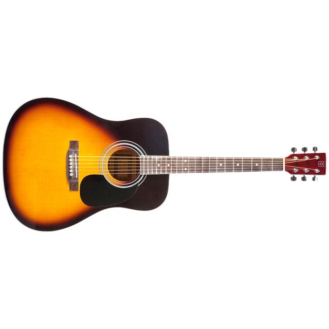 Imagen 0 de Guitarra acústica de 6 cuerdas Oqan Qga-31 Sb Sunburst