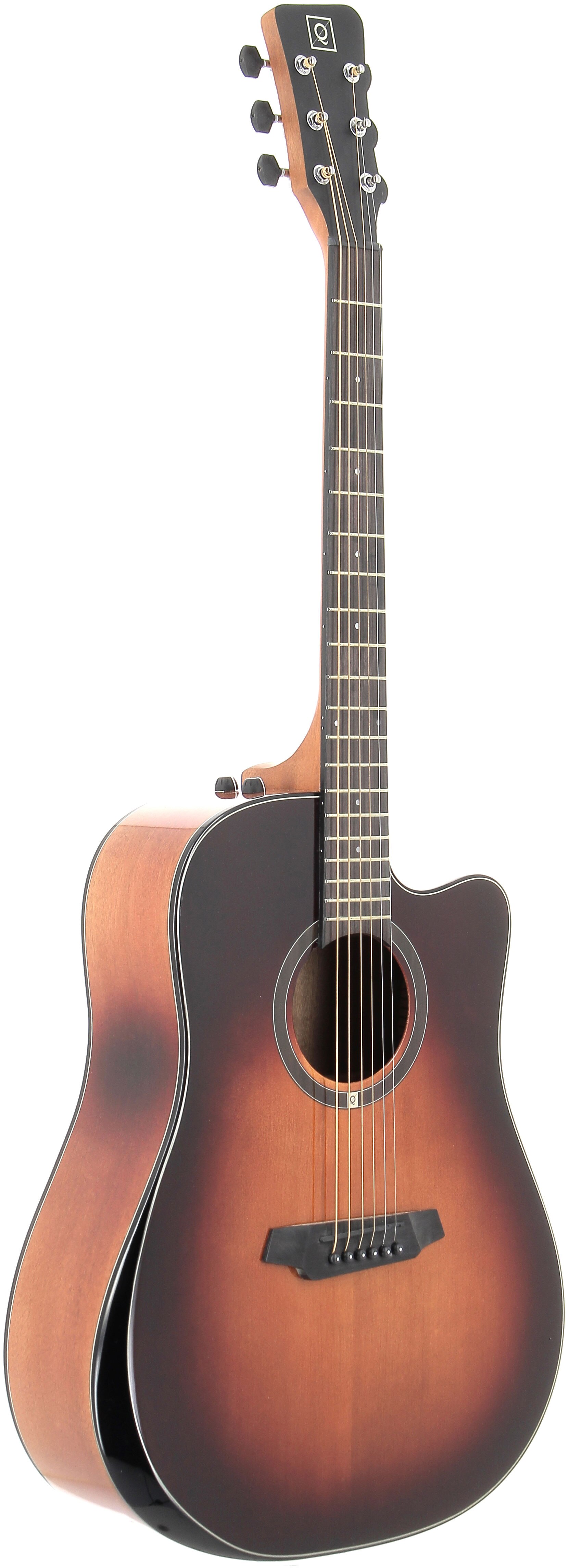 Imagen 0 de Guitarra electroacústica de 6 cuerdas Oqan Qga-100Ce Sbg (Preamp) Multicolor