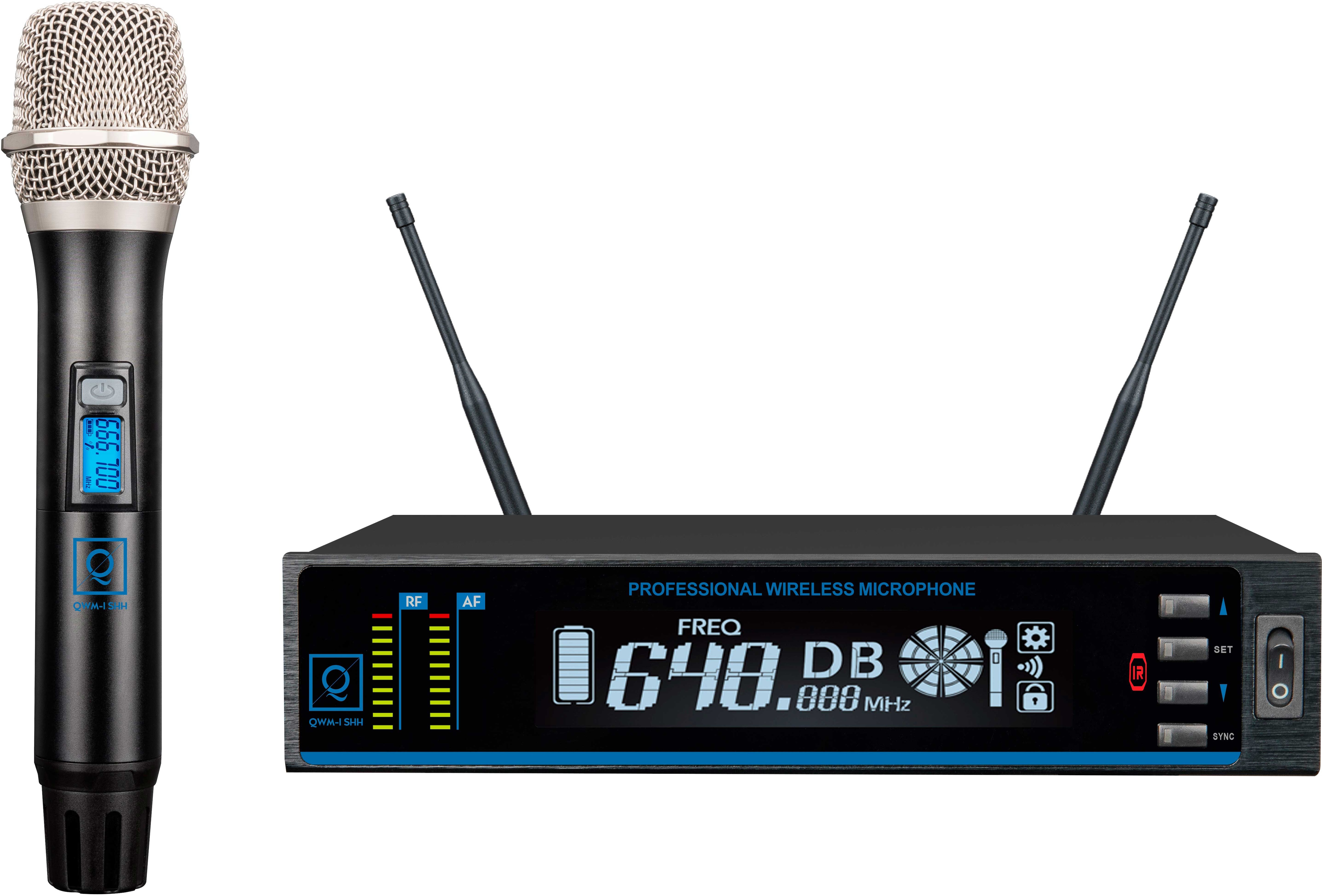 Imagen 0 de Sistema inalámbrico Oqan QWM-1SH 863-865 Mhz Negro