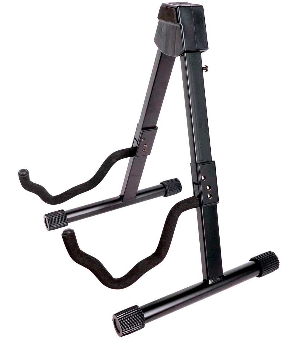 Imagen 0 de Soporte para guitarra y bajo Oqan QGS003 Negro