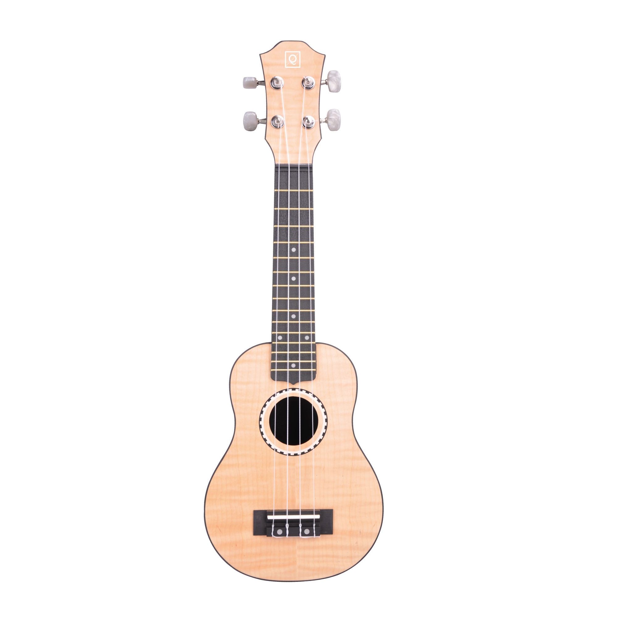 Imagen 0 de Ukelele Soprano Oqan QUK-C FM Flamed Maple Natural