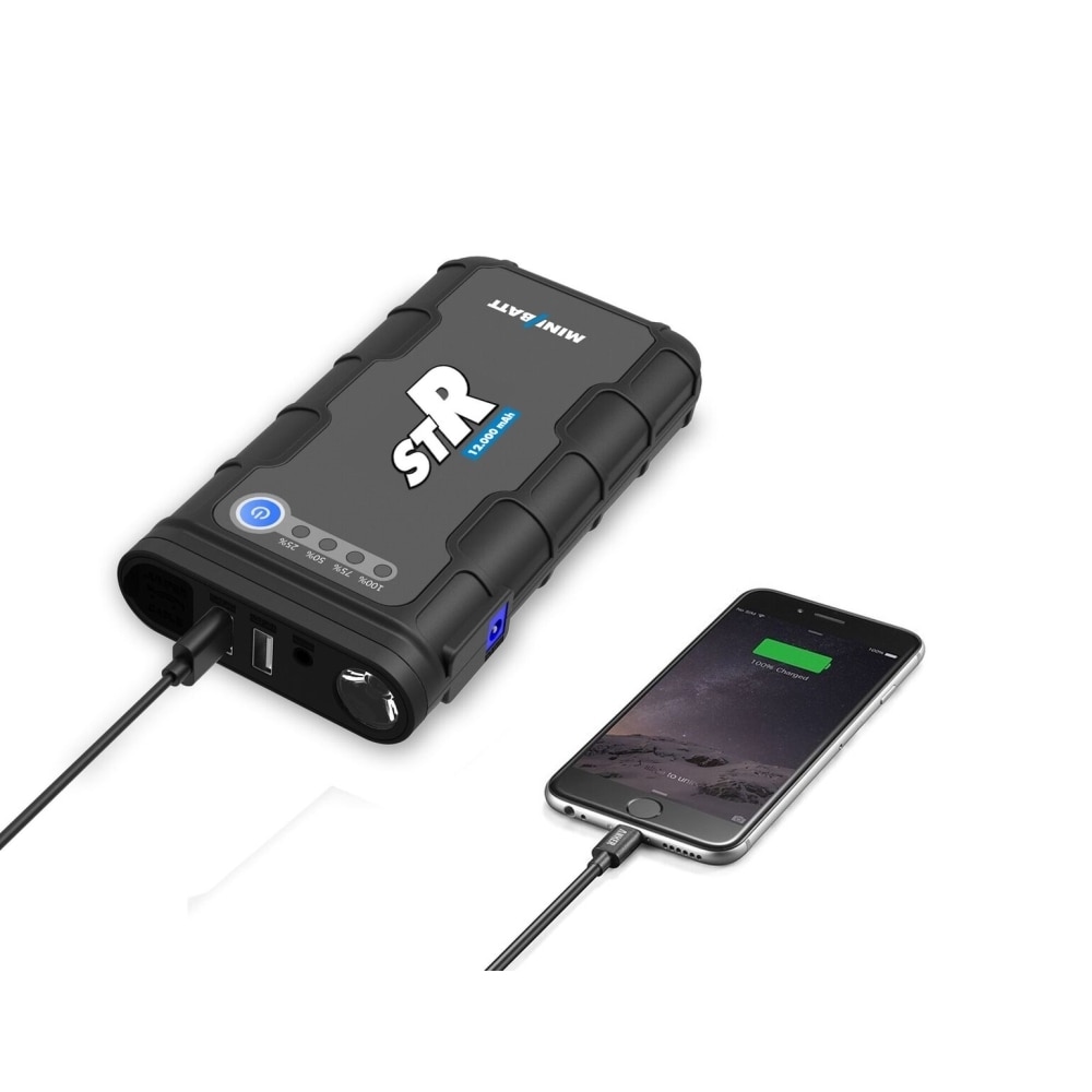 Arrancador de batería de coche Mini 12000 mah Str 3