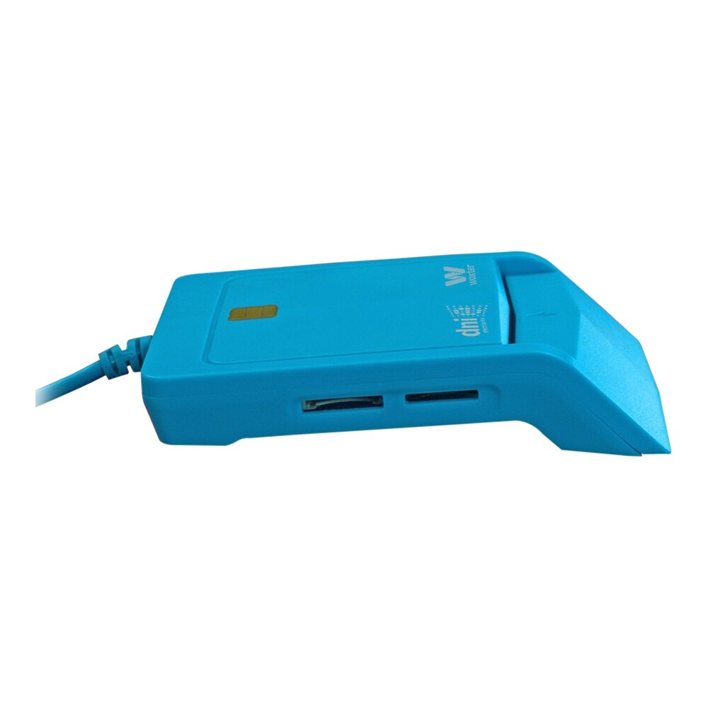 Lector DNI Electrónico Combo Woxter, Lector de tarjetas, USB, - Azul Azul-2