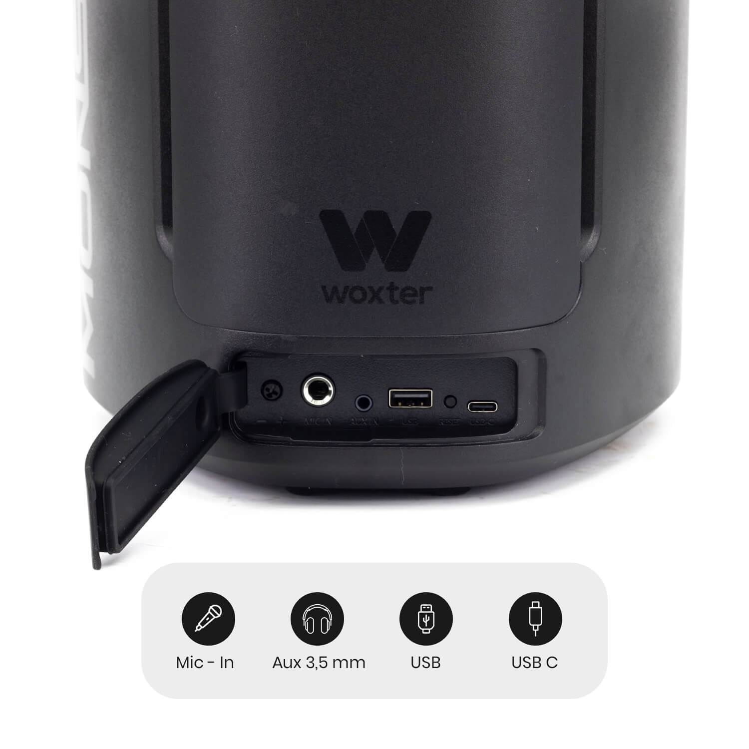 Altavoz portátil Woxter Monster XL Bluetooth100W - Negro Negro-4