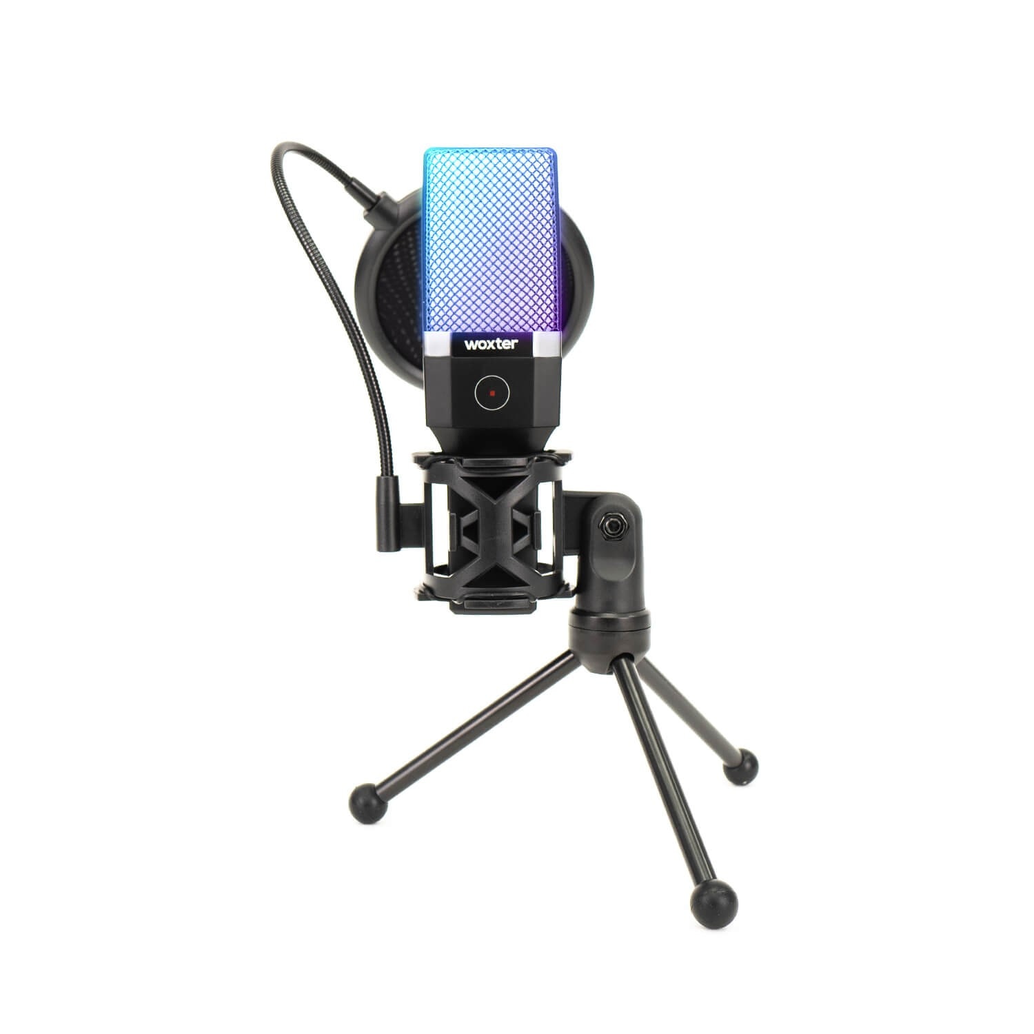 Imagen 4 de Micrófono de condensador Woxter Mic Studio 65 RGB - Negro Negro