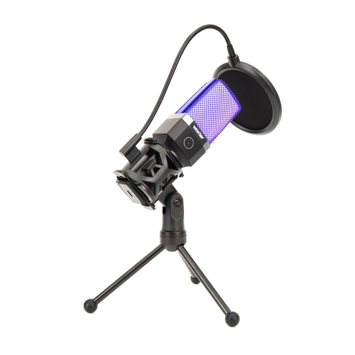 Imagen 5 de Micrófono de condensador Woxter Mic Studio 65 RGB - Negro Negro