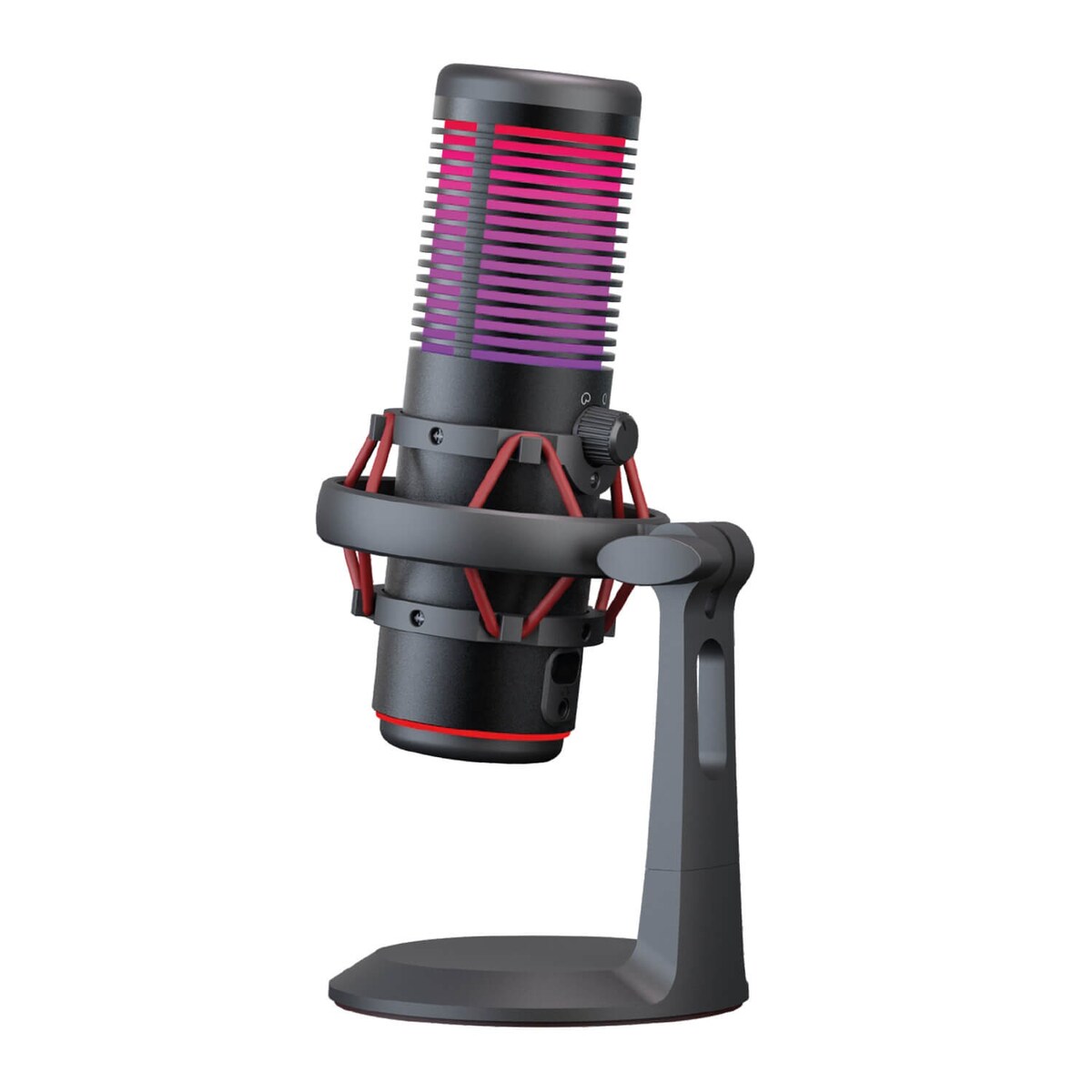 Micrófono de condensador Woxter Mic Studio 70 RGB Negro-3