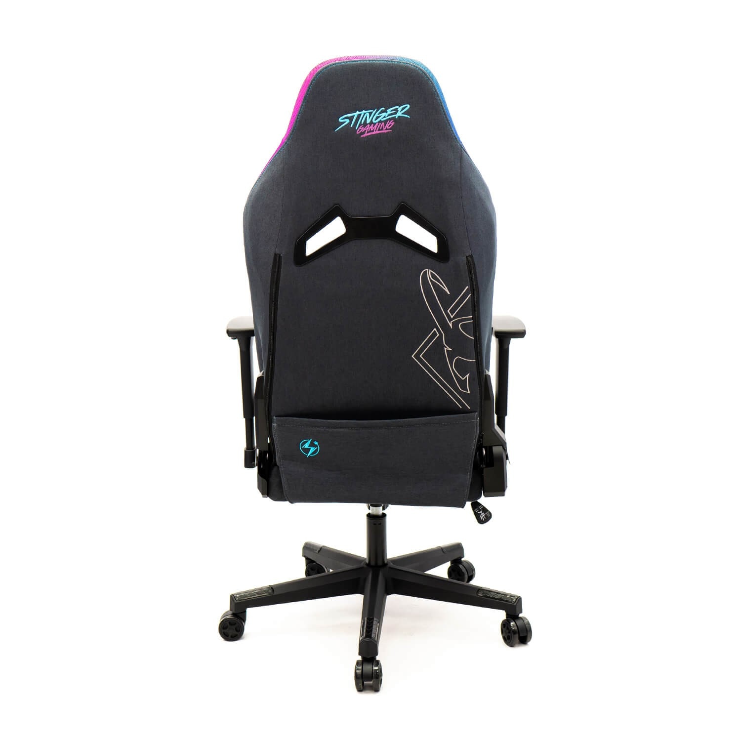 Silla Gaming RGB Woxter Stinger Station Elite Neon - Negro Negro-4