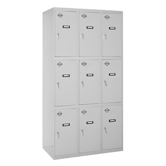 Imagen 0 de Taquilla metálica profesional montada 3 puertas 3/9 500 Simonrack