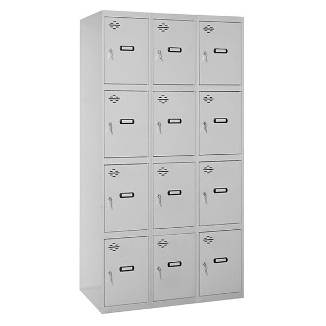 Imagen 0 de Taquilla metálica profesional montada 4 puertas 3/12 500 Simonrack
