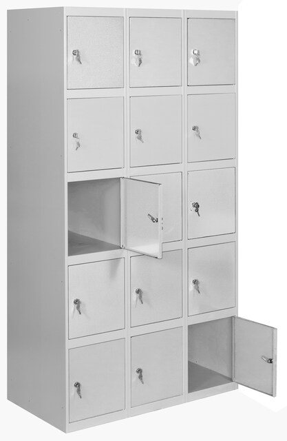 Imagen 0 de Taquilla metálica profesional montada 5 puertas 3/15 500 Simonrack