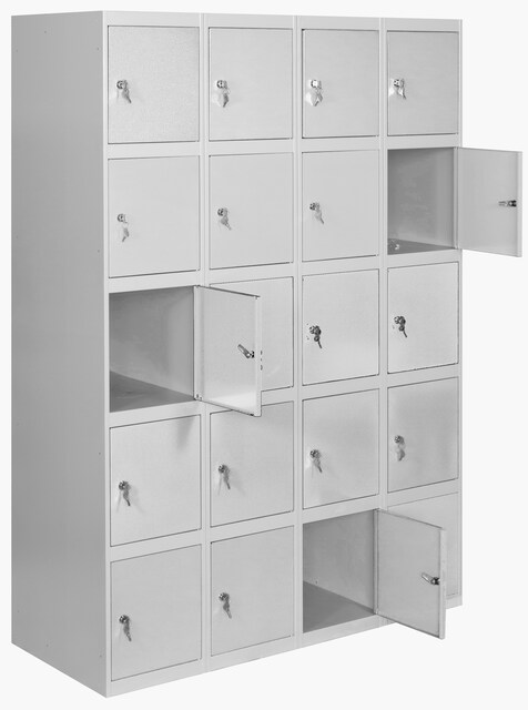 Imagen 0 de Taquilla metálica profesional montada 5 puertas 4/20 500 Simonrack