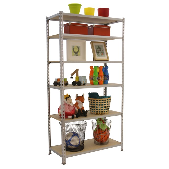 Imagen 0 de Estantería metálica sin tornillos Maderclick Superplus 6 estantes Simonrack