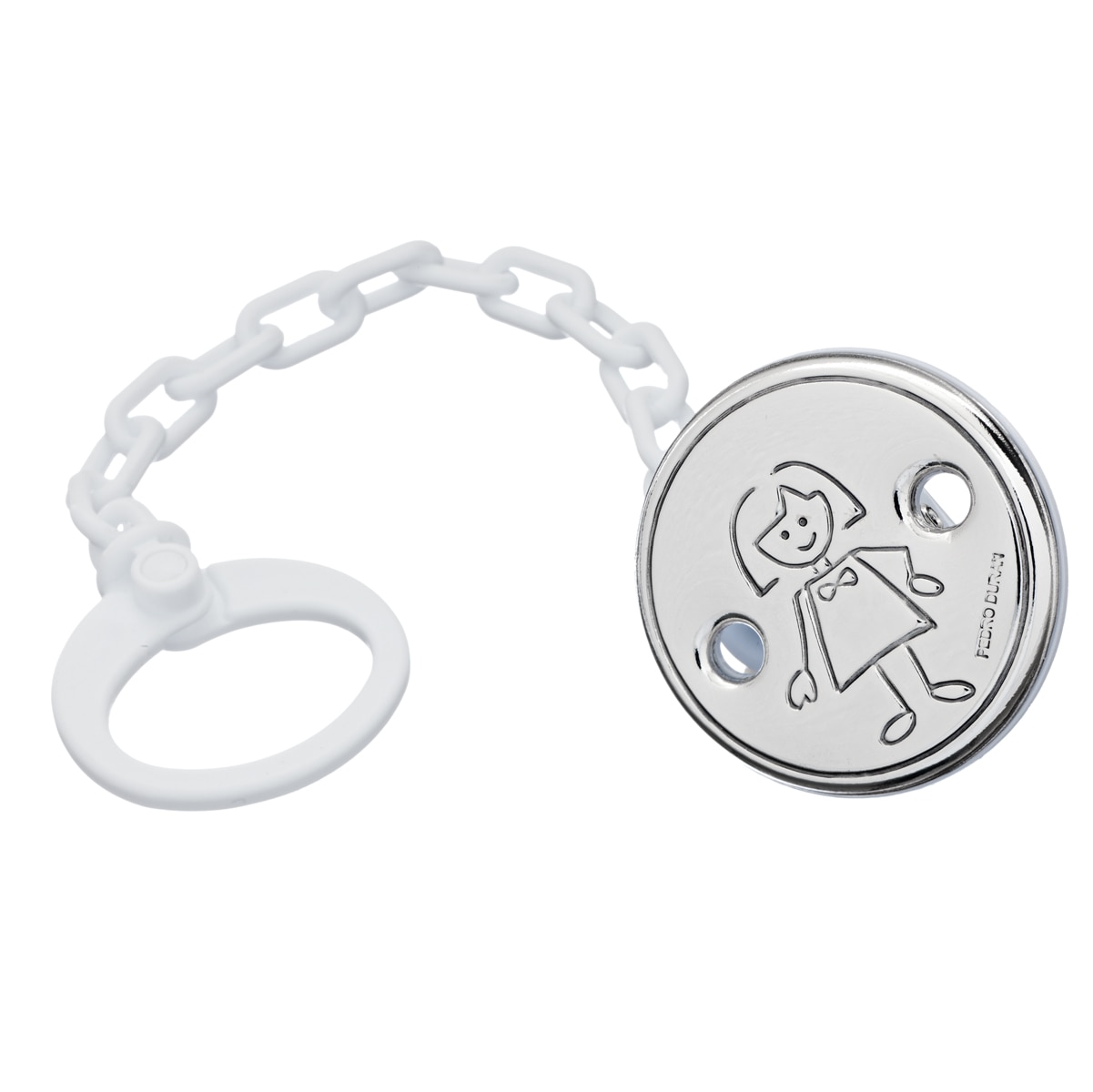 Imagen 1 de Chupetero Garabatos Pedro Durán - Gris / Plata Gris / Plata