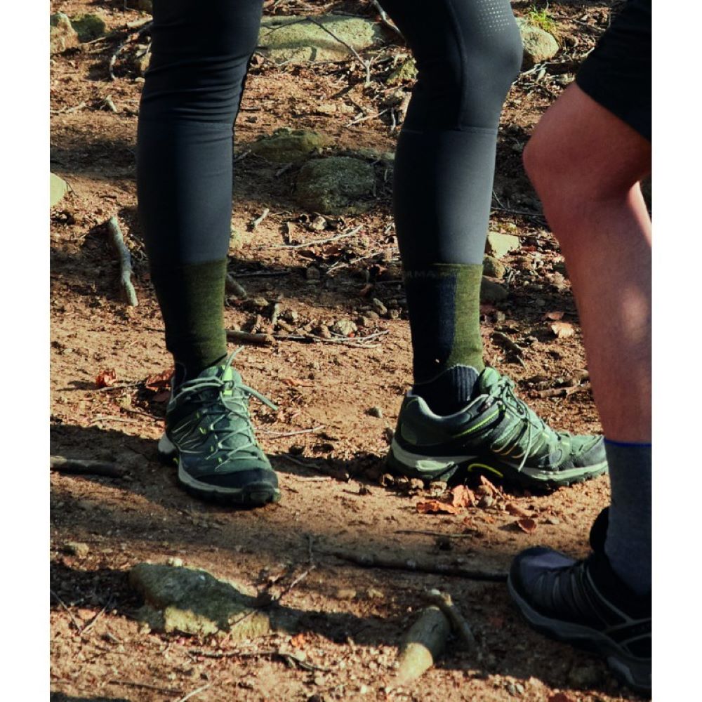 Imagen 3 de Calcetines de trekking unisex Annapurna Enforma - Verde Oliva Verde Oliva