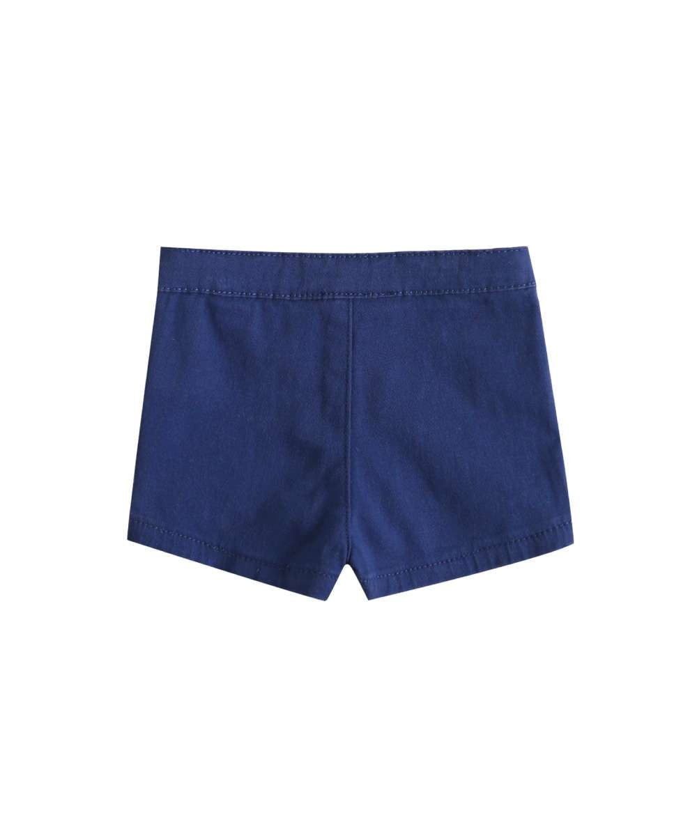 Short de bebé con botones laterales y cintura ajustable - Dadati - Azul marino Azul marino-2