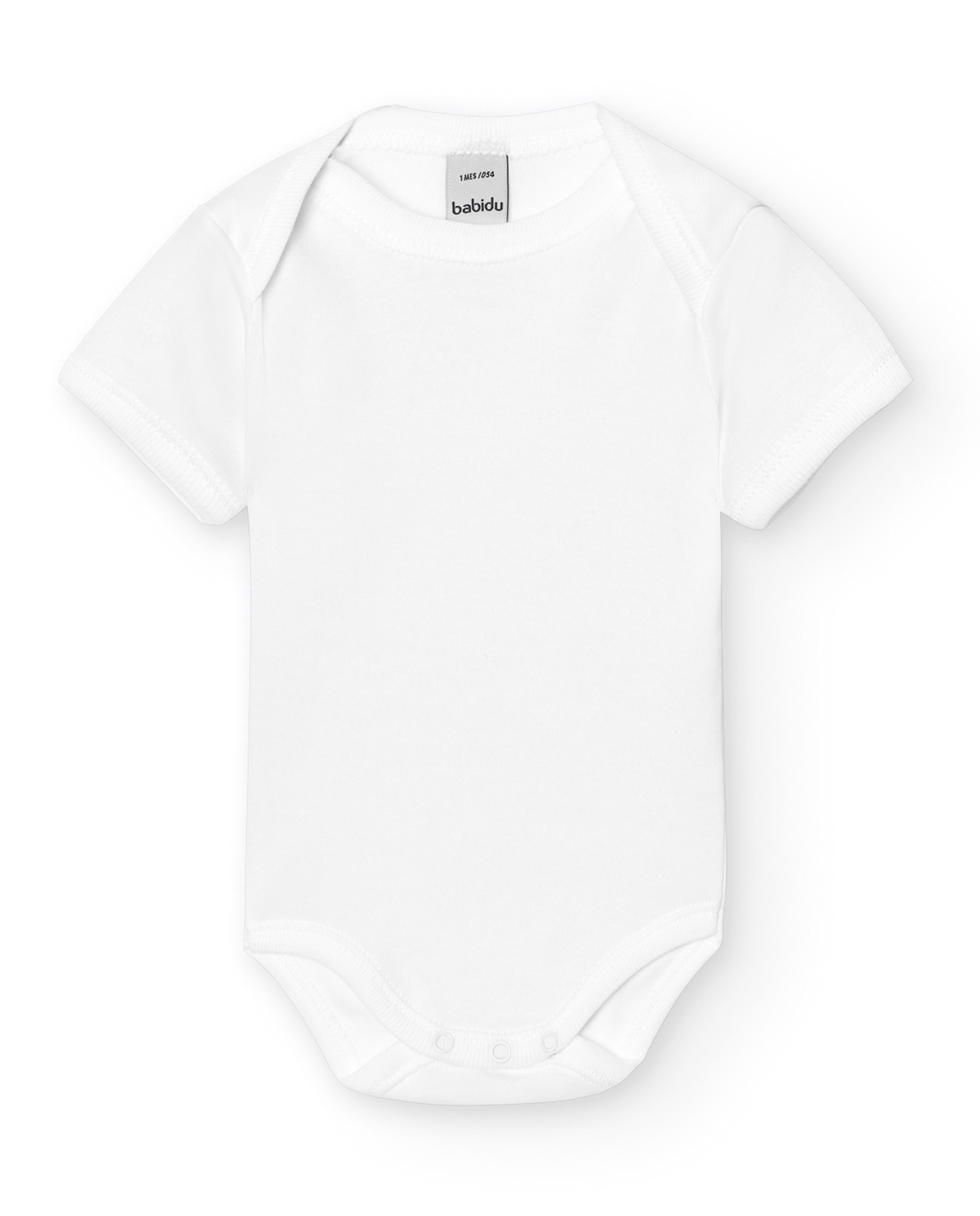 Pack de 2 bodys de bebé cuello americano manga corta