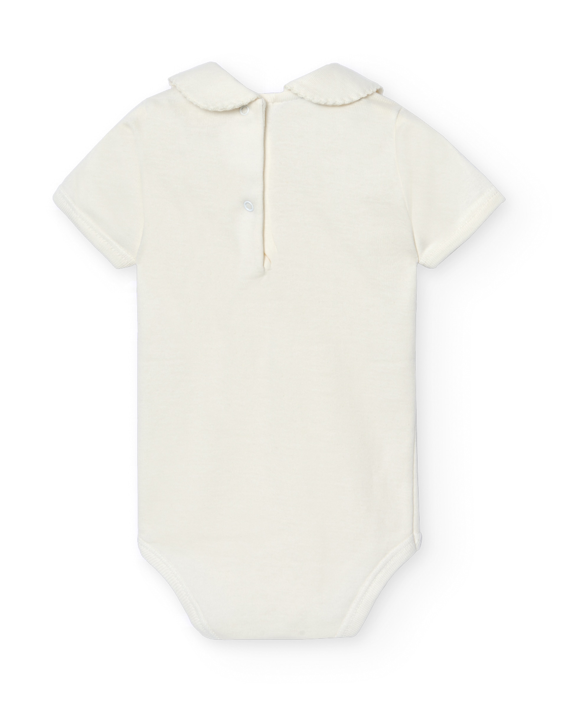 BABIDÚ - Pack de 2 bodys de bebé cuello bebé y manga corta.
