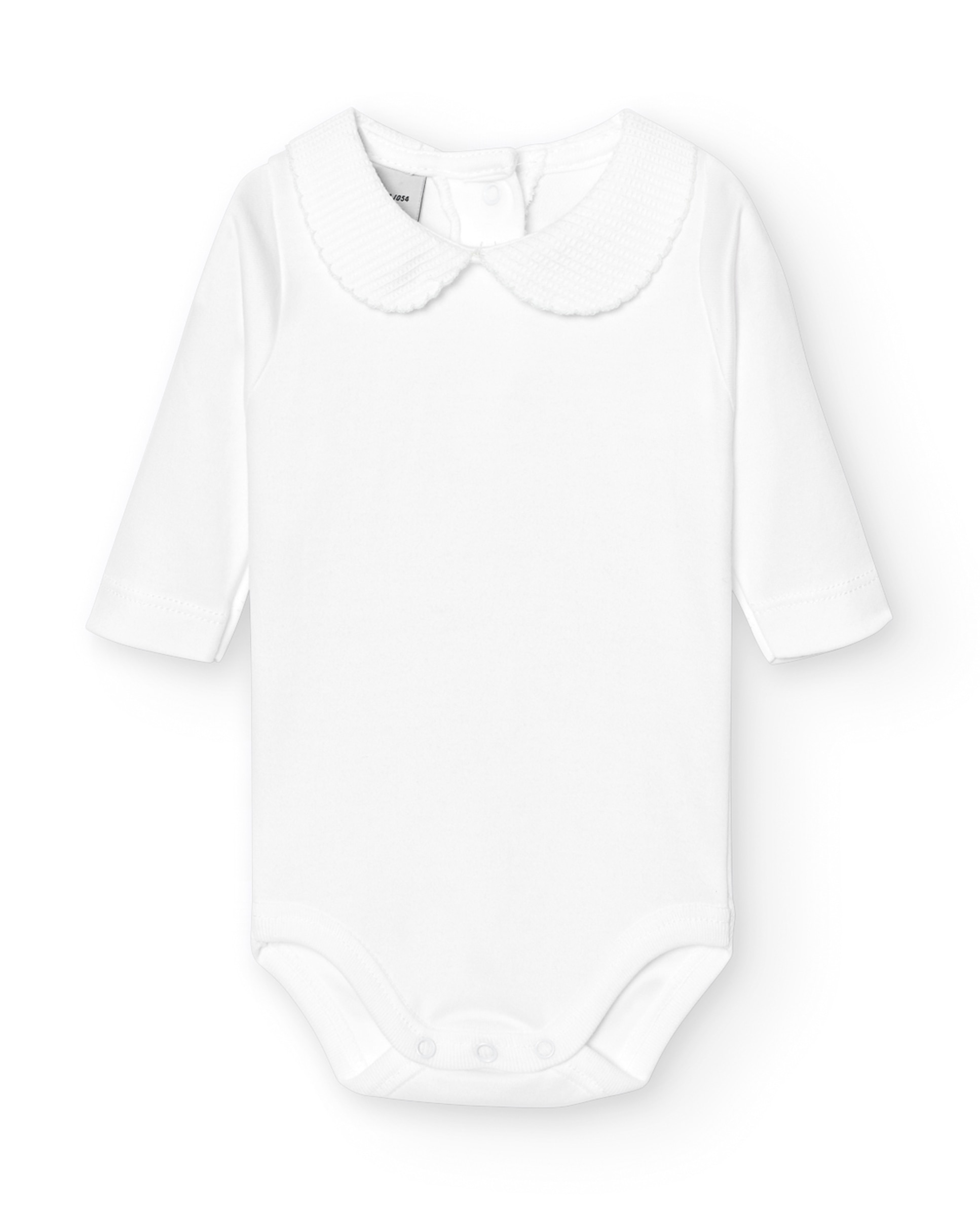 BABIDÚ - Pack de 2 bodys de bebé cuello polo pique.