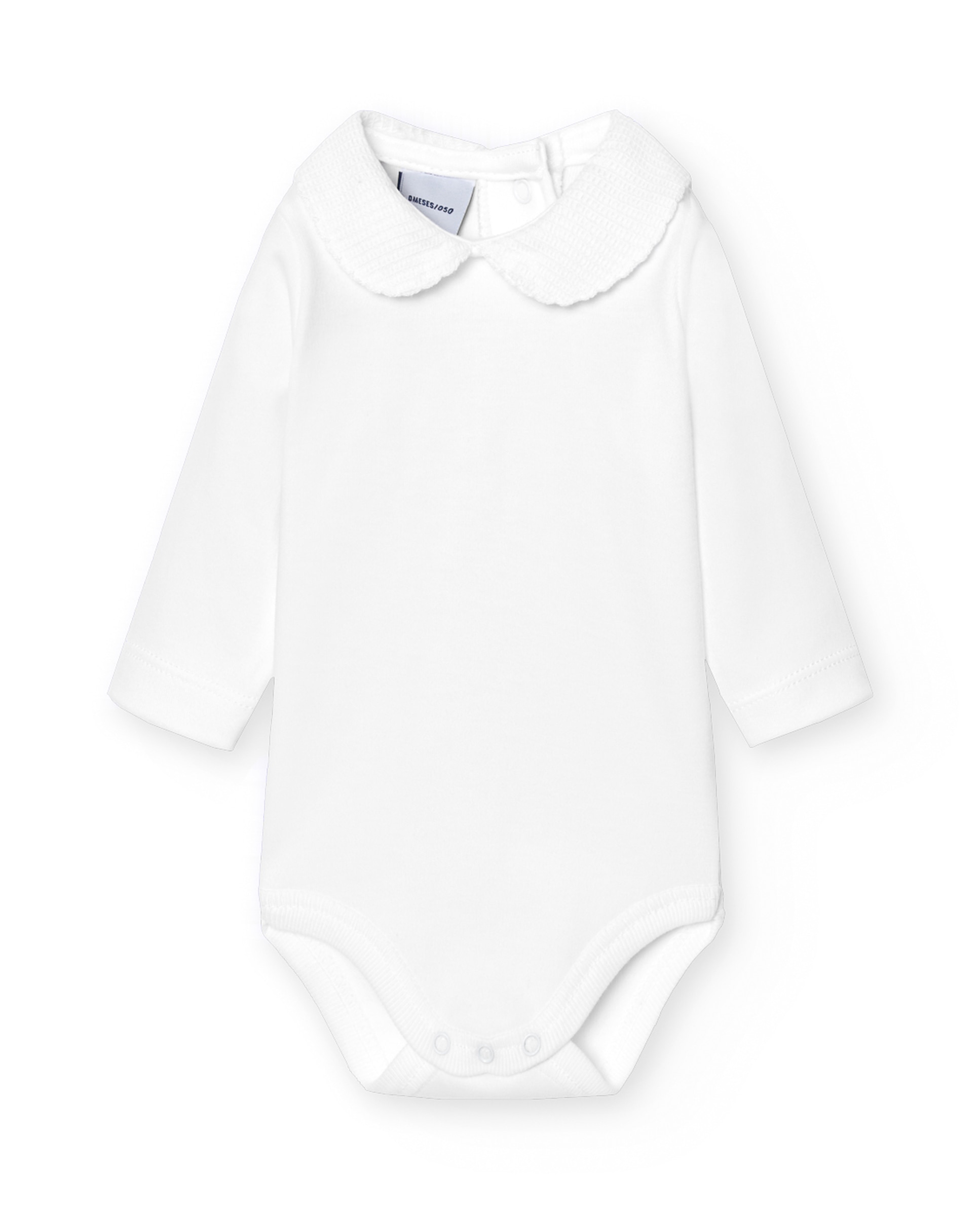 BABIDÚ - Pack de 2 bodys de bebé cuello polo pique.