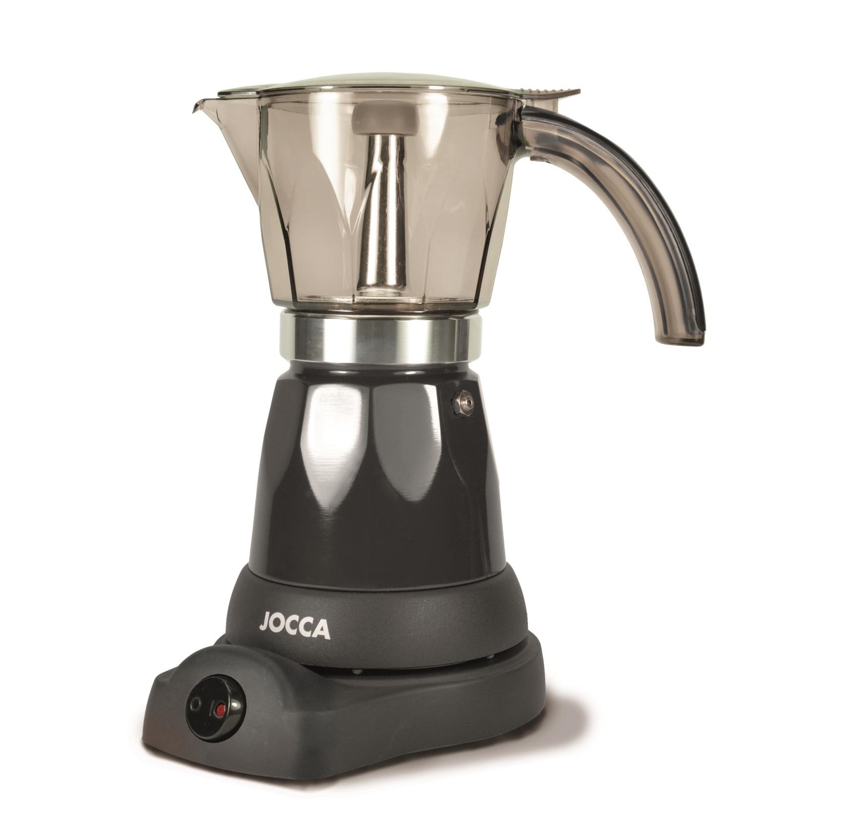 Jocca – Cafetera italiana eléctrica Jocca 5449R Capacidad 6 tazas Sin cables.