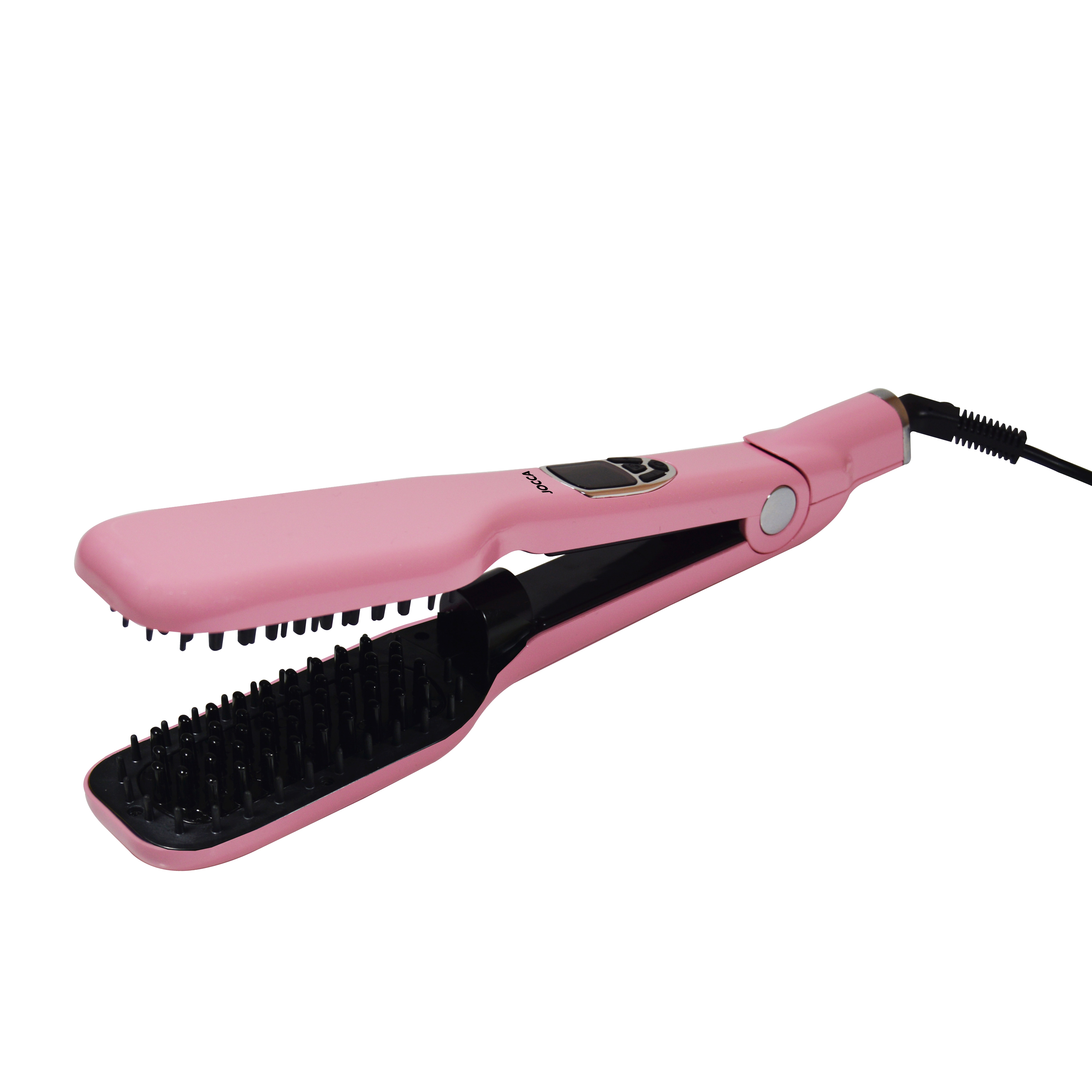 Jocca – Cepillo alisador Jocca 6592K Rosa con función vapor.