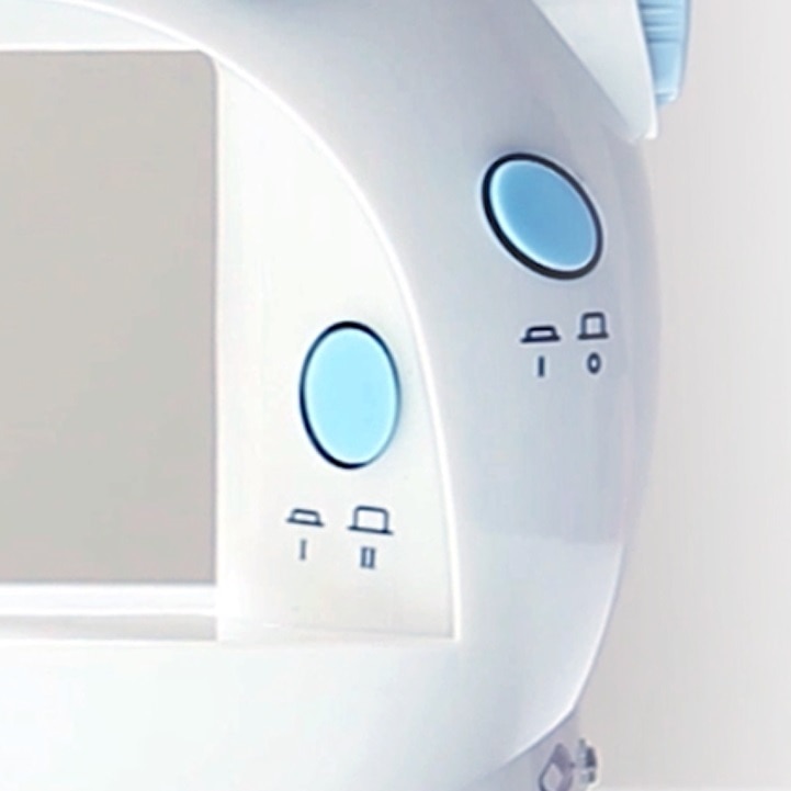 Máquina de coser Jocca Modelo 6652 Portátil Kit costura incluido - Blanco Blanco-4