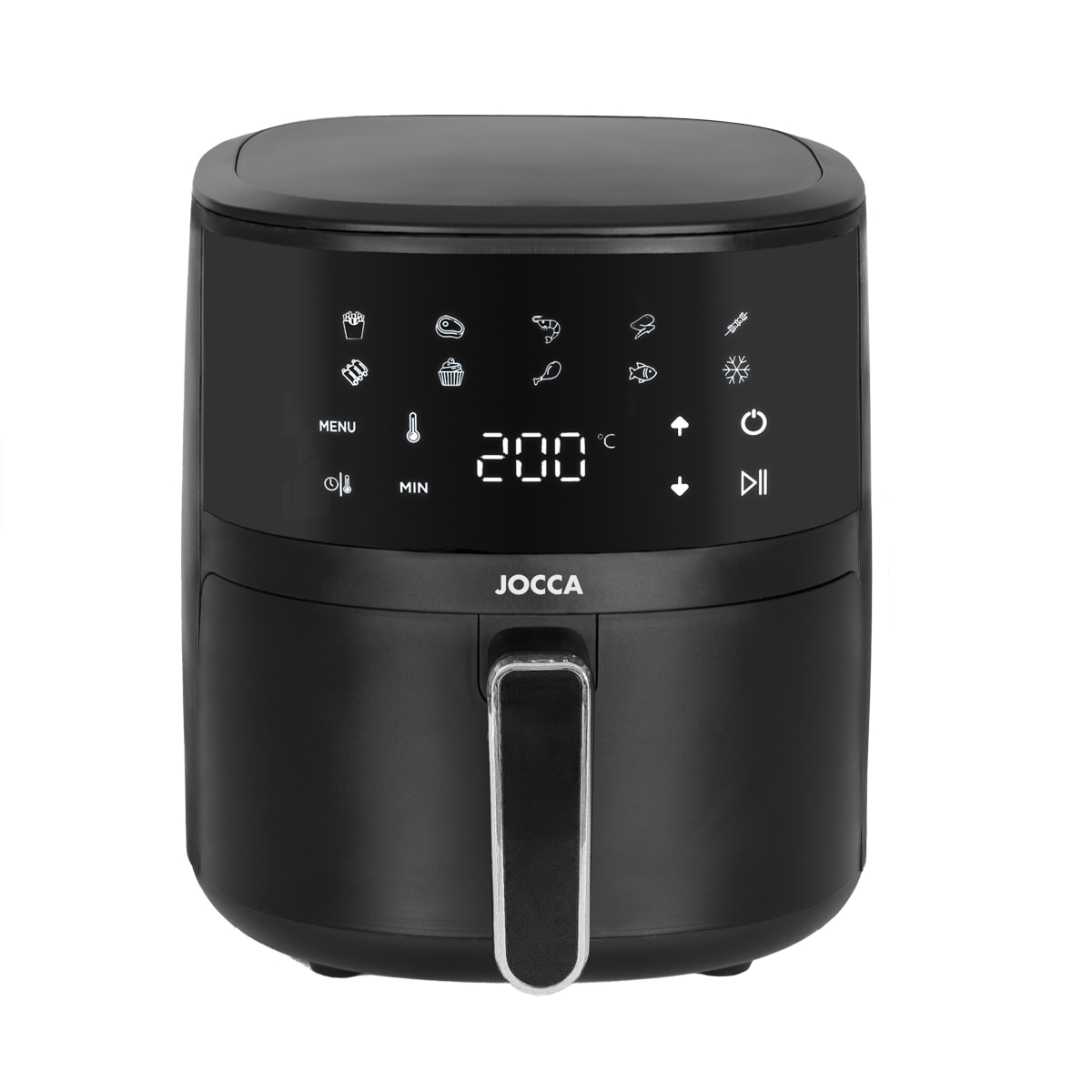 Jocca – Freidora de aire Jocca 2219P con capacidad para 4 litros.