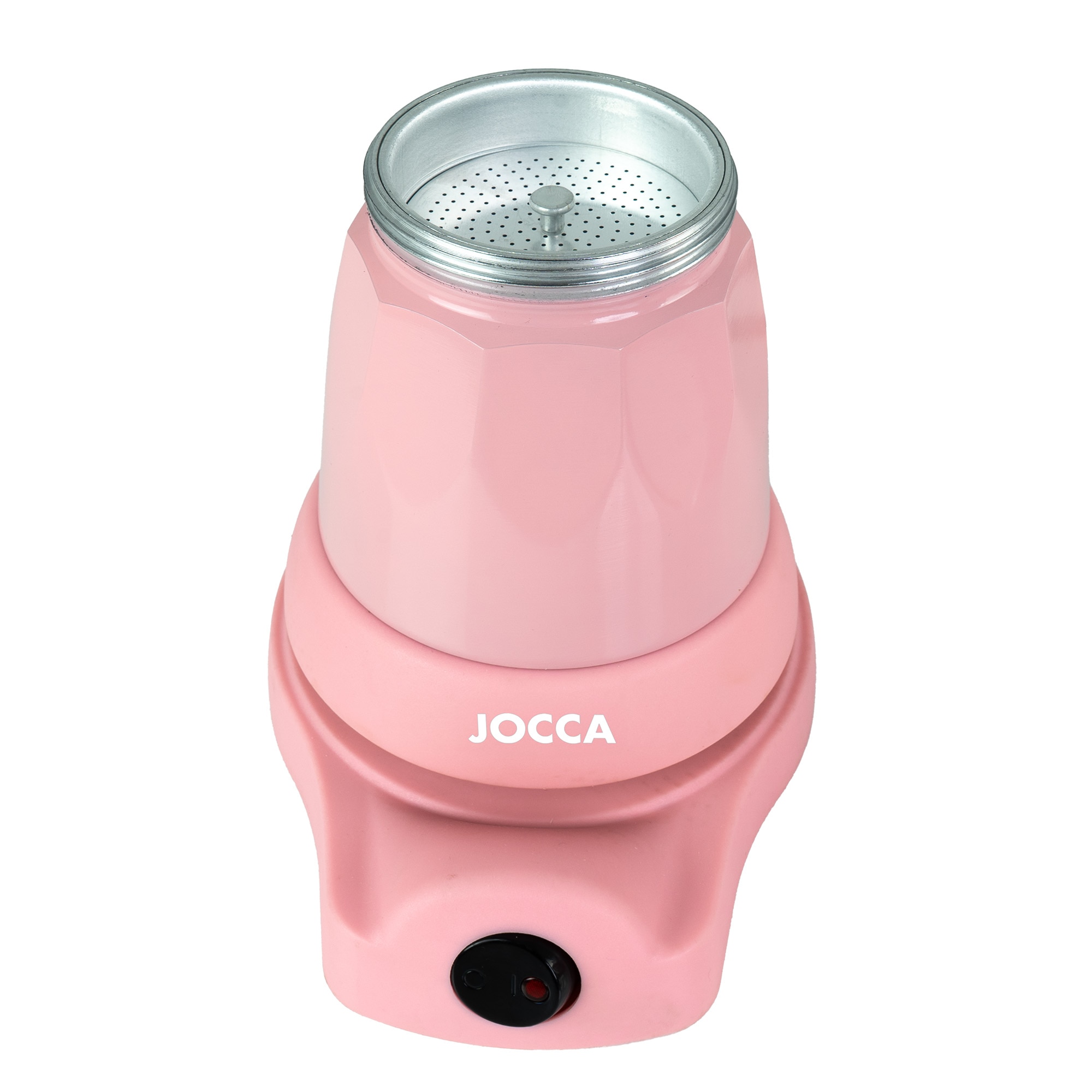 Cafetera italiana eléctrica Jocca 2482 6 tazas - Rosa Rosa-4