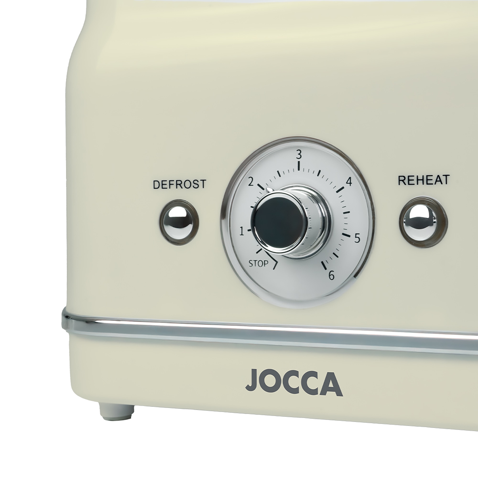 Tostador 2 ranuras Jocca 2708 con 6 niveles - Crema Crema-3