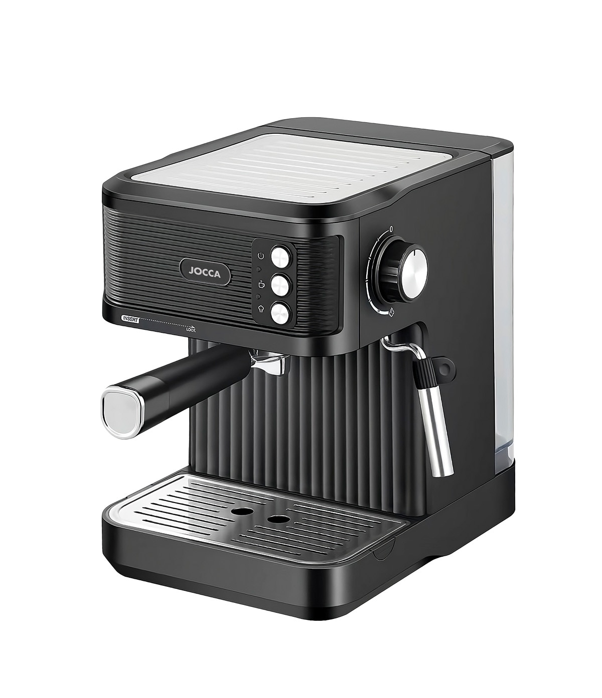 Imagen 2 de Cafetera espresso Elegance Jocca 2713 de 20 bares 1,8 litros - Negro Negro