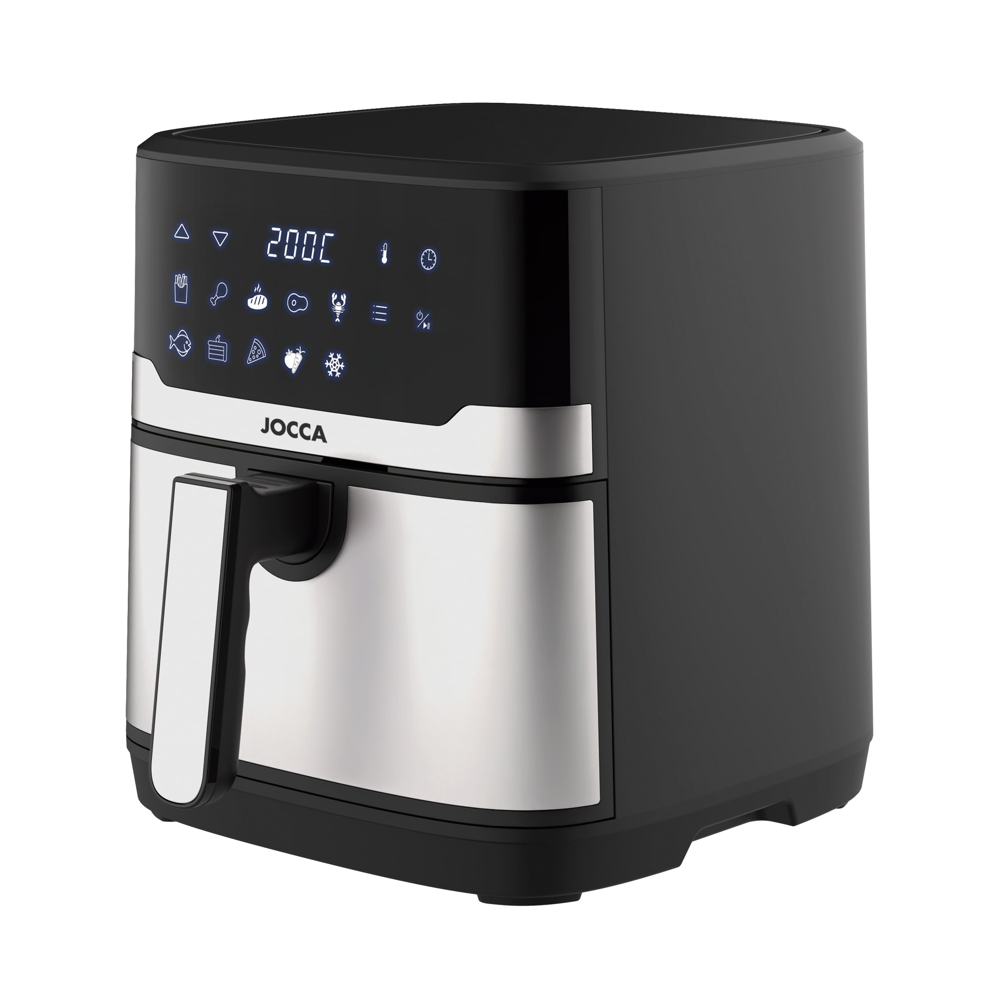Freidora de aire Jocca 2719 capacidad 6,5 L - Negro Negro-2