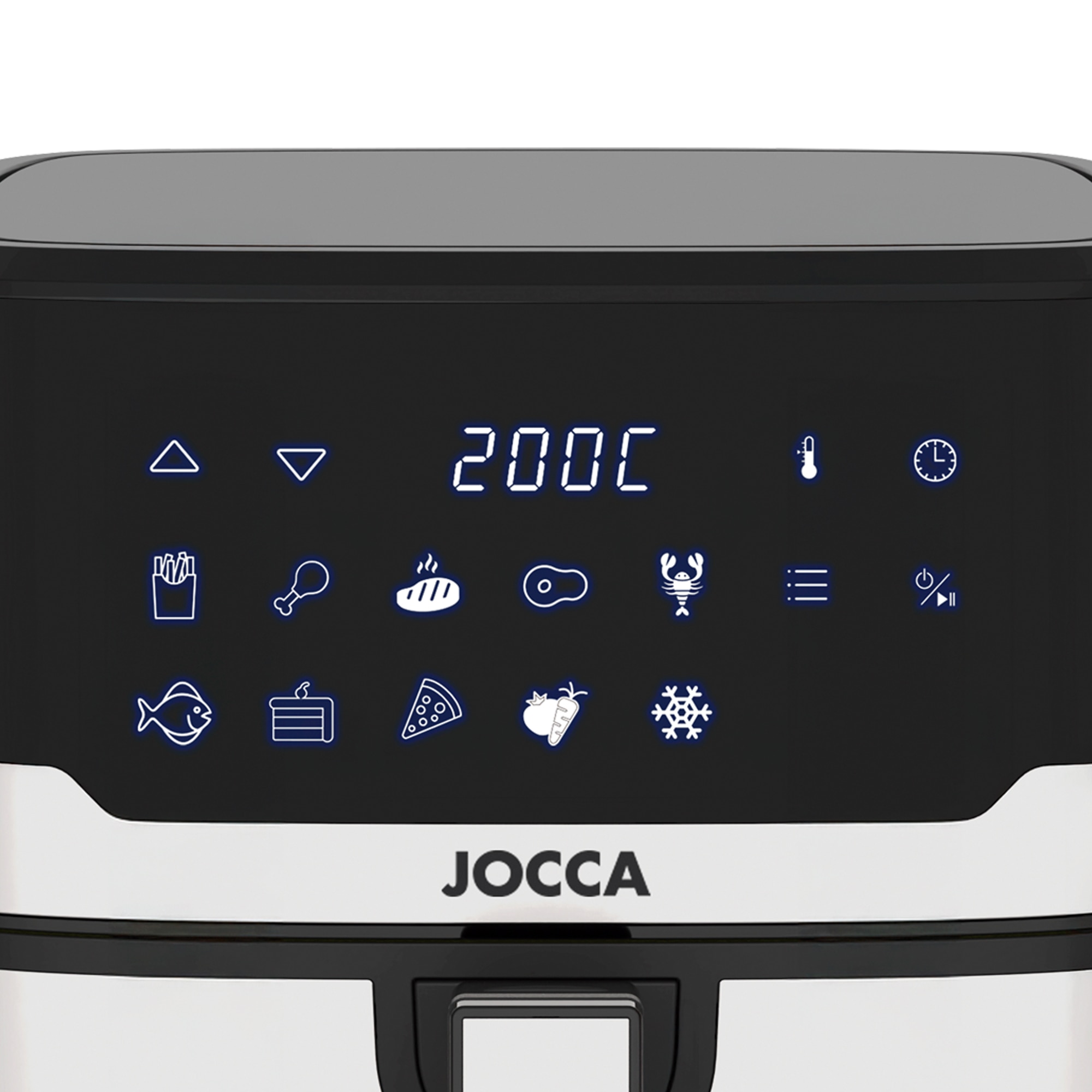 Freidora de aire Jocca 2719 capacidad 6,5 L - Negro Negro-3