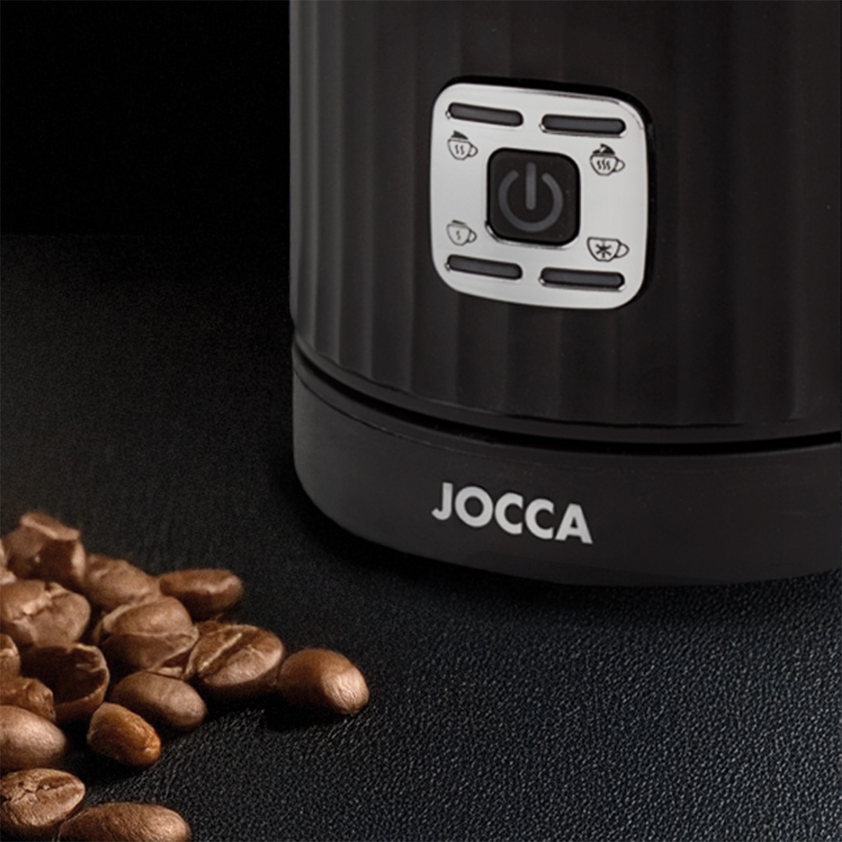 Imagen 3 de Espumador de leche Jocca 2523 acero inoxidable 300ml - Negro Negro