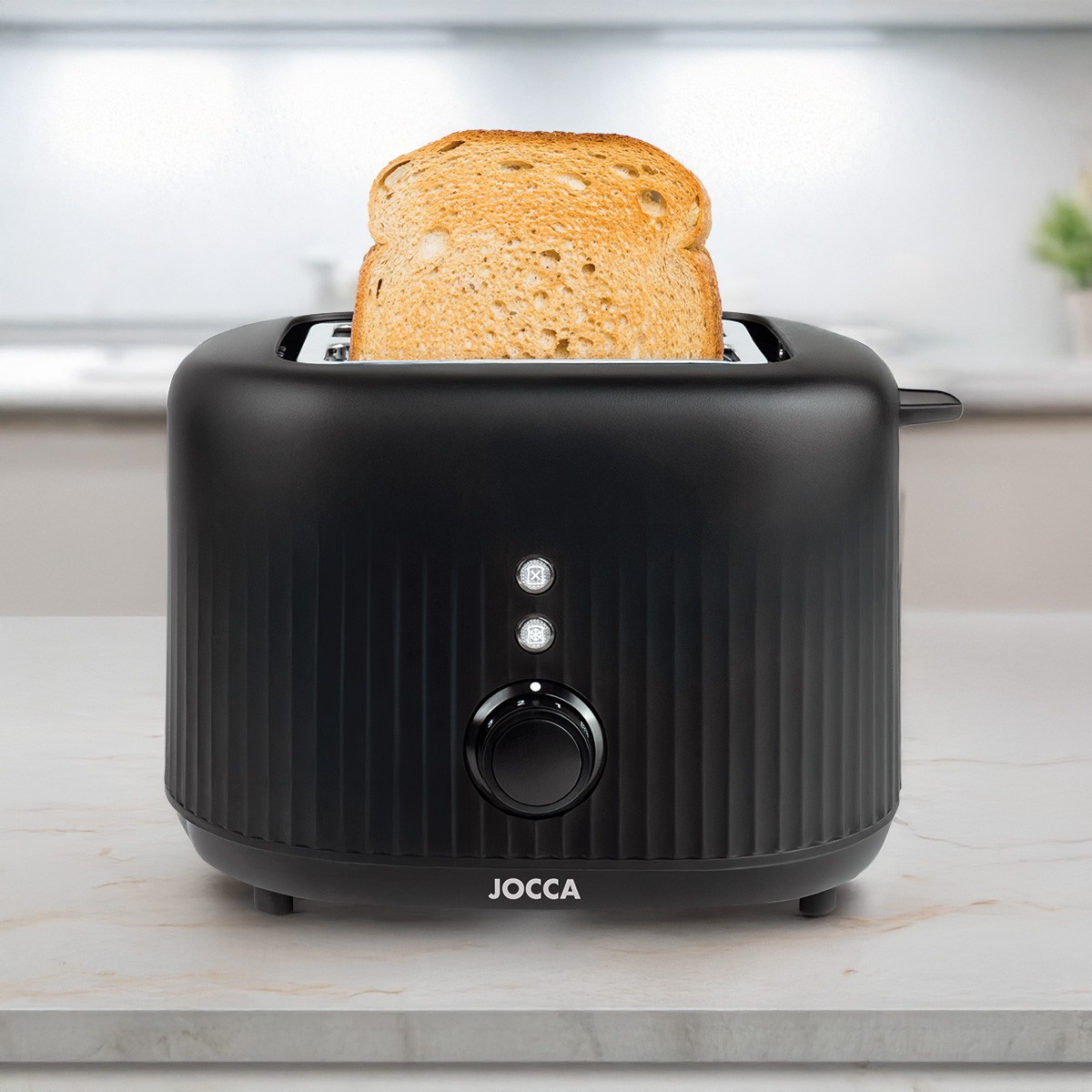 Tostador 2 ranuras Jocca 2524 2con 7 niveles - Negro Negro-3