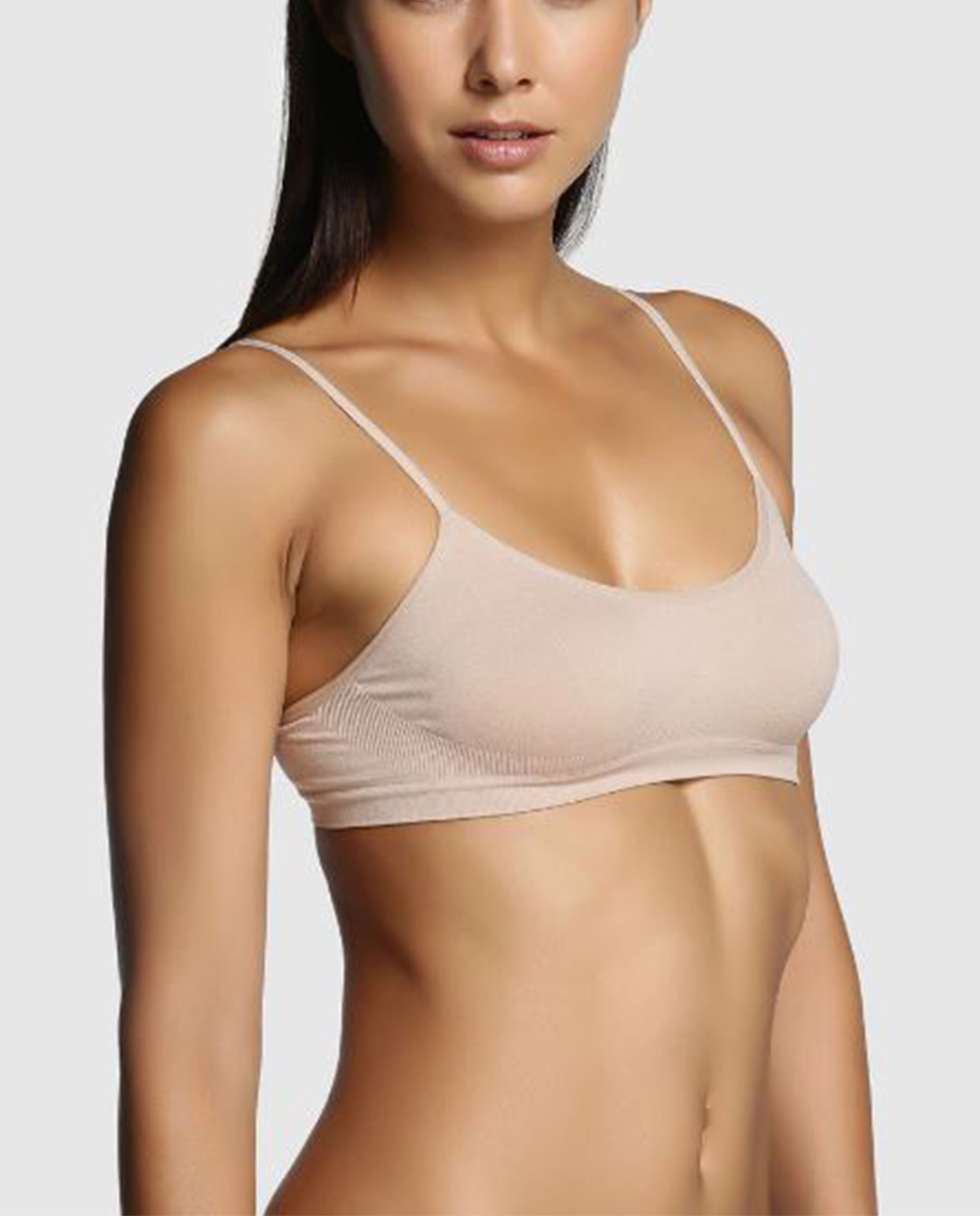 Promise - Sujetador top con tirante fino Seamless.