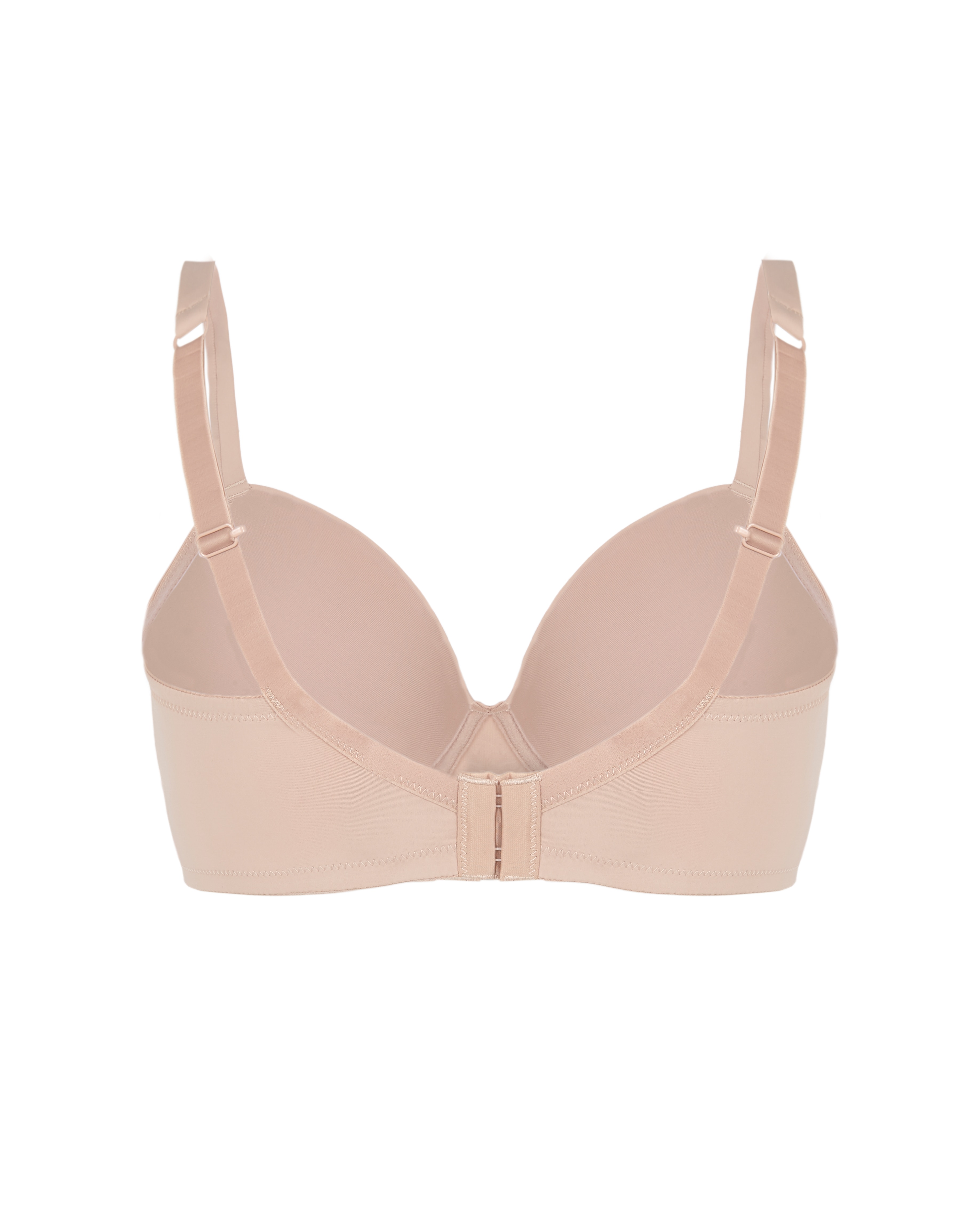 Body bikini relleno con aros y espalda escotada - Promise - Beige Beige-4