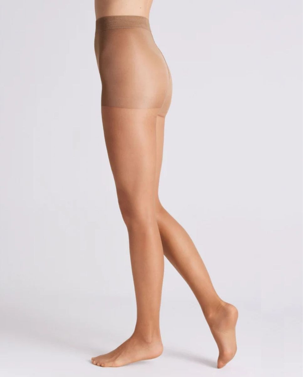 Ysabel Mora - Panty reductor 10 denier marrón.