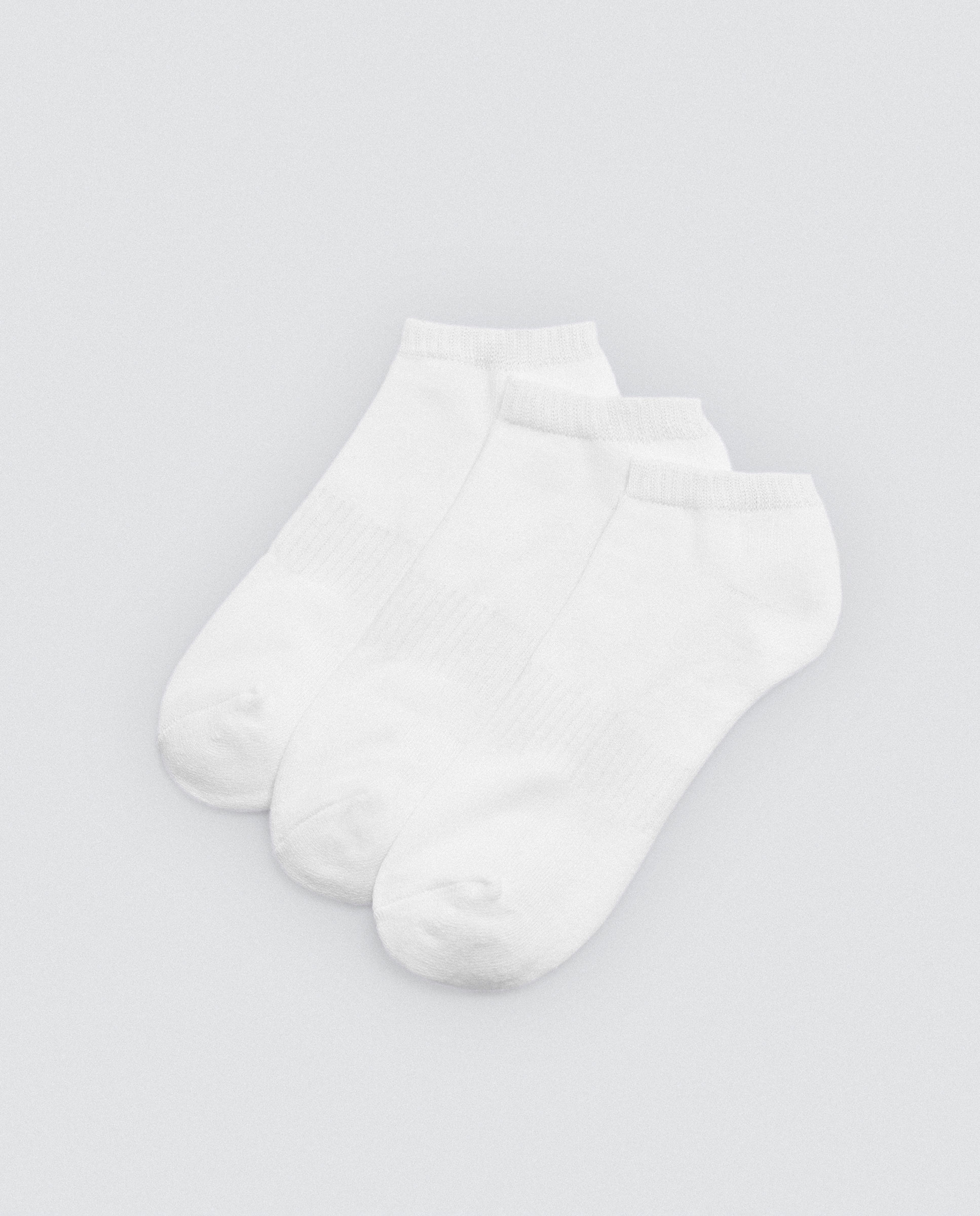 Pack 3 calcetines deportivos - Ysabel Mora - Blanco Blanco-1